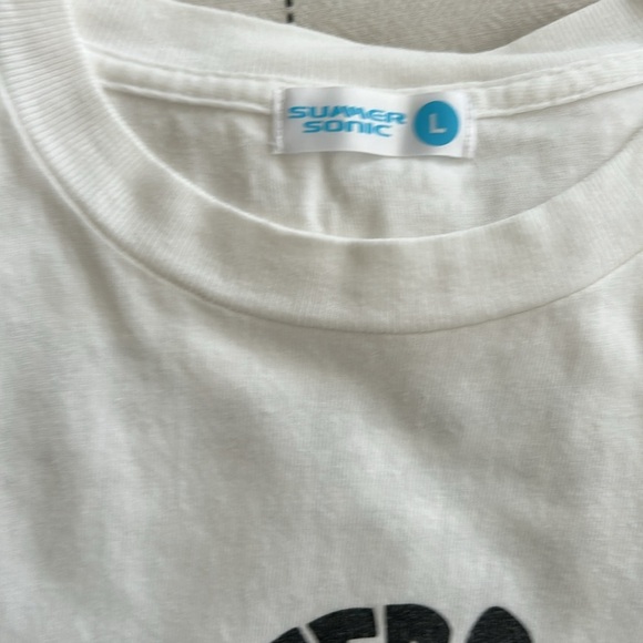 White Summer Sonic Graphic T-Shirt
SummerSonic 2016 August - Picture 5 of 5